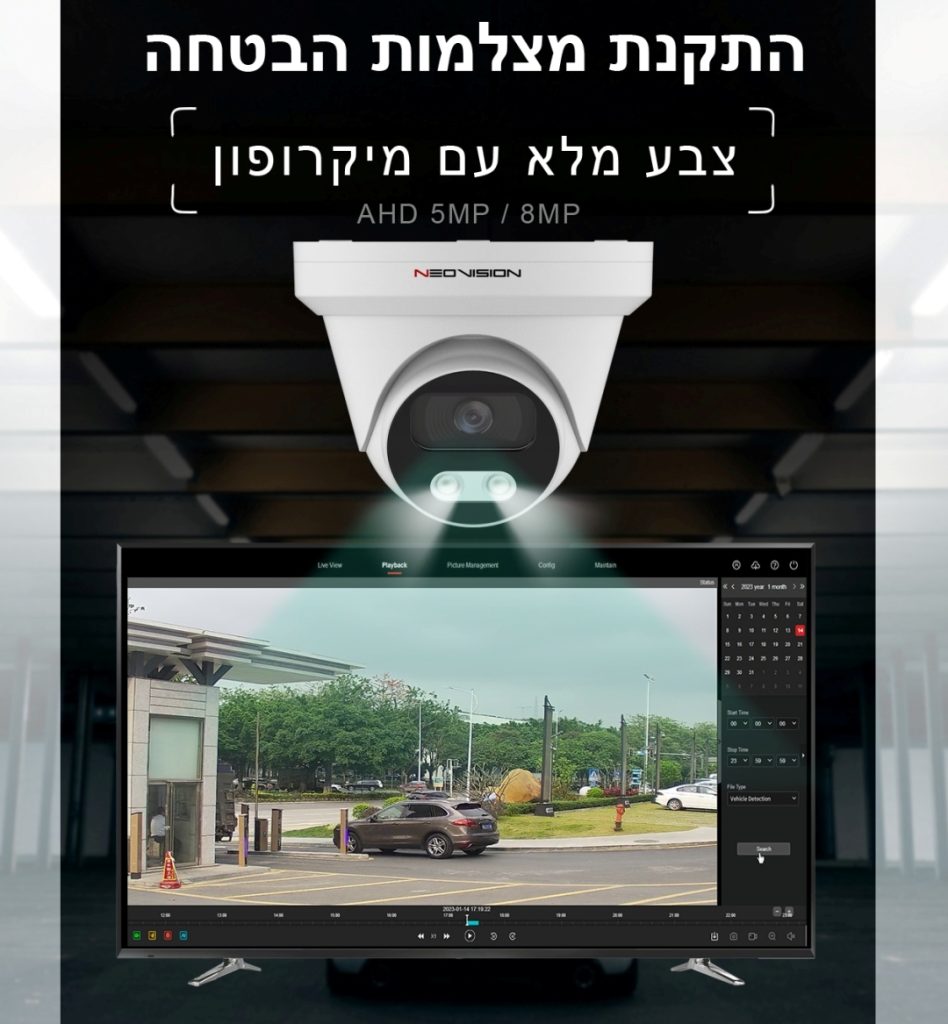 התקנת מצלמות אבטחה בתל אביב